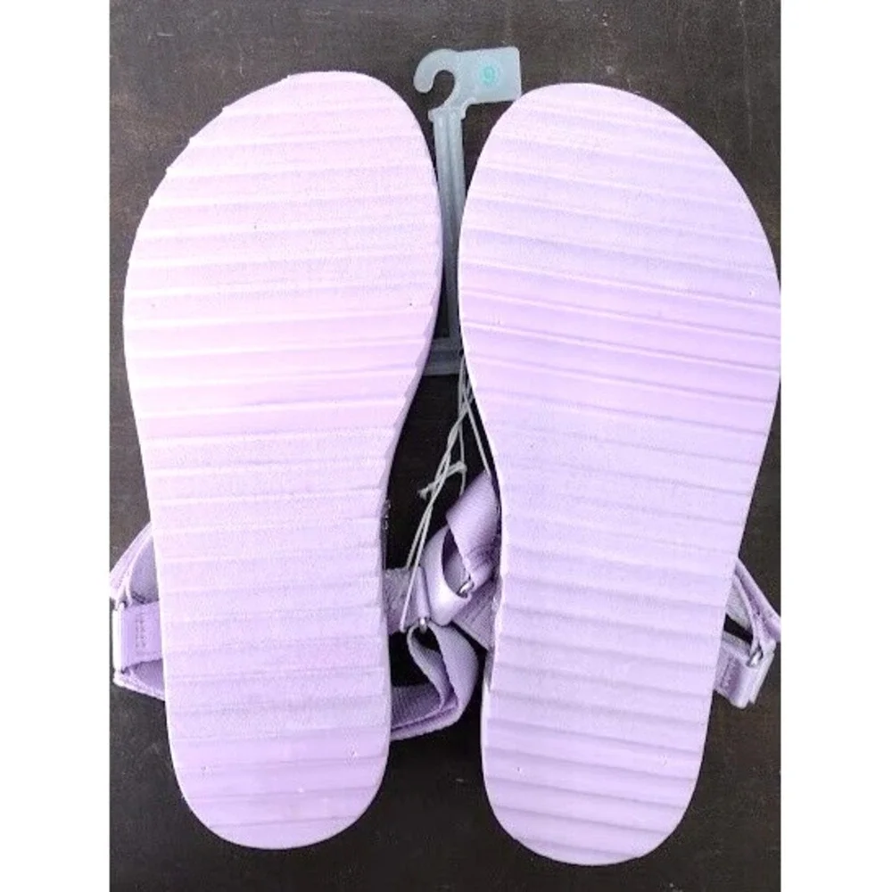 Shade‎ Shore Kids Lavender Sport Sandals Size 9 Adjustable Straps